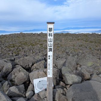 山頂着、愛知から来たお兄さんと会話弾む