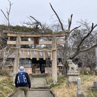山口神社⛩️に到着