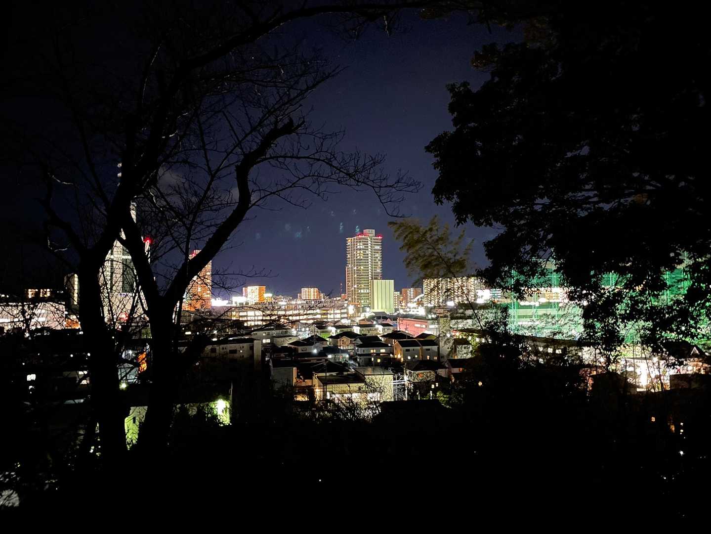 ナイス夜景🌃なかなかいいじゃん✨