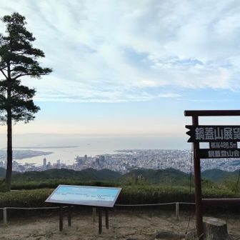 鍋蓋山へ。
こちらもそこそこ急登だが岩場がメイン。