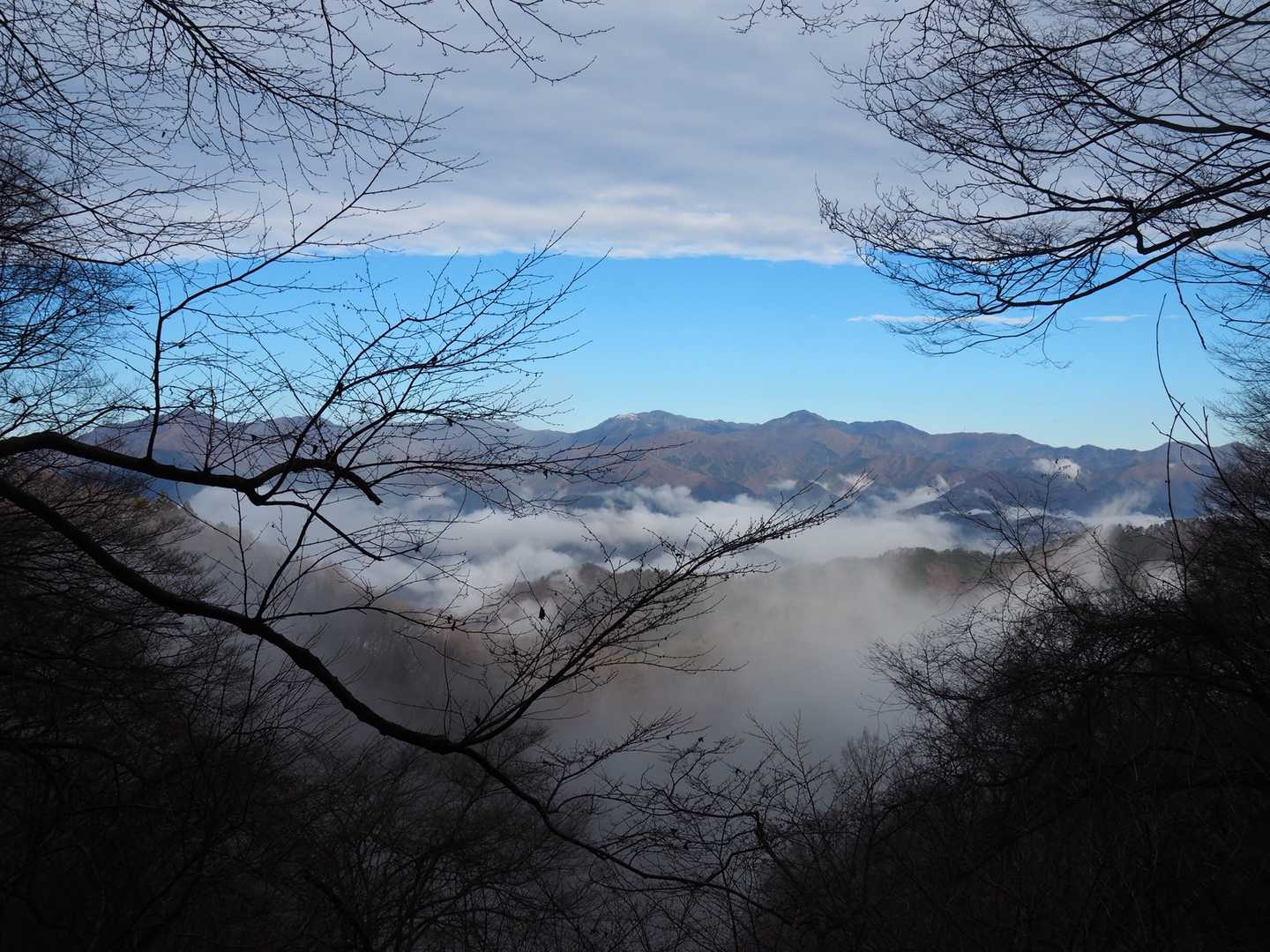 猿橋駅-九鬼山登山口-厄王山-馬立山-札金峠-紺屋の休場- 縦走コースの写真