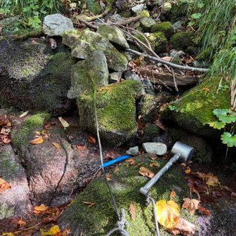 湧き水と言うか澤水ぽいので、そのまま飲むのは…
やめておきます