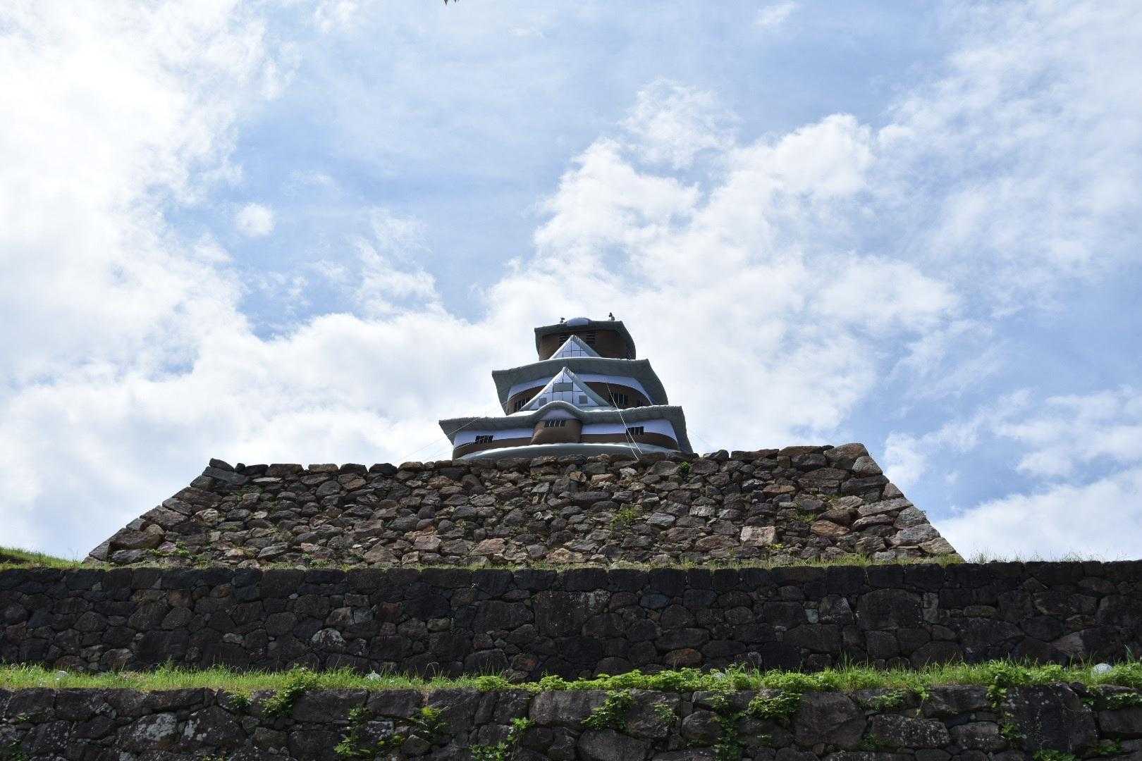 青空の米子城🏯