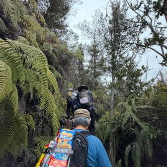早速、渋滞中💦