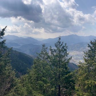 天狗岩🪨到着！！

が、富士山は雲隠れ…
