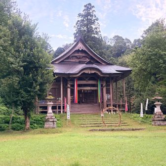 神社に祈願しスタート▶️