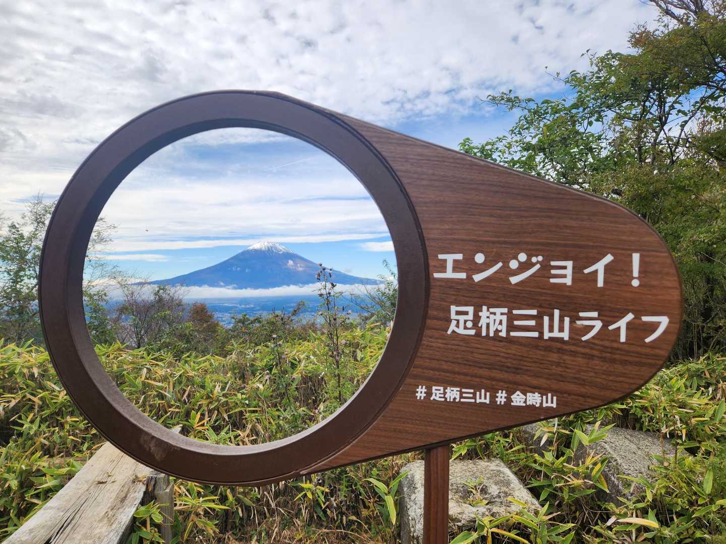 金時山登山口-丸鉢山-金時山 往復コースの写真