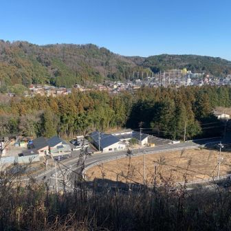 少し登ると展望台