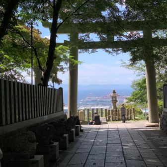 保久良神社へおまいり。