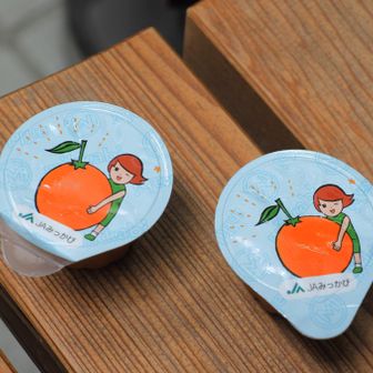 森林展示館 ゴール
ベンチでひえひえのミカちゃんのおやつゼリー💖
山田道を下りたいですが、おじさん🦍「もう十分歩いたわい。いけや食堂へ混む前に行くど💨」
AM10:50発の北鈴蘭台行き無料バスに乗った後、電車で箕谷駅へ。

今日もとても暑くて汗だく💦
曇りだったので、強い日差しはなかったのは少し楽でした