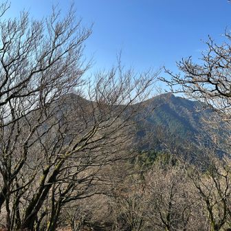 江川岳と屛山を確認‼︎