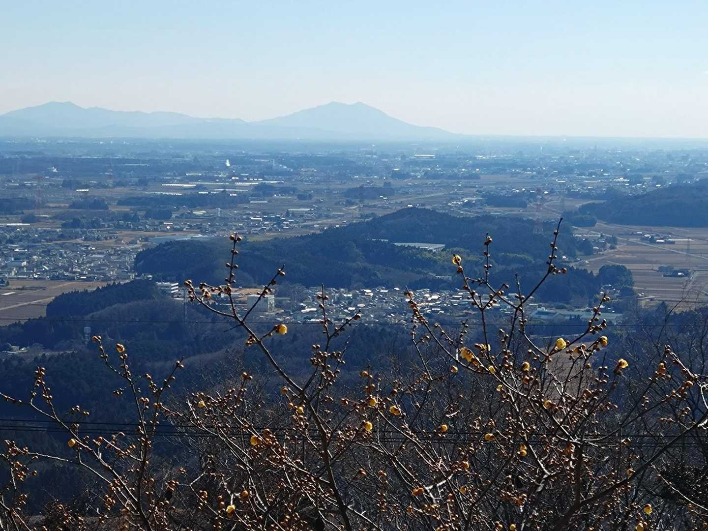 筑波山⛰️と加波山⛰️