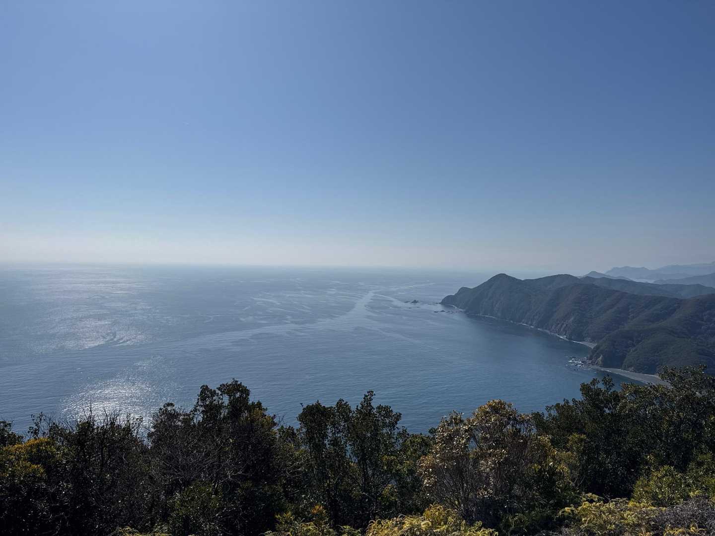 相賀浅間山-北峰-局ヶ頂-網代浜-米子浜 周回コースの写真