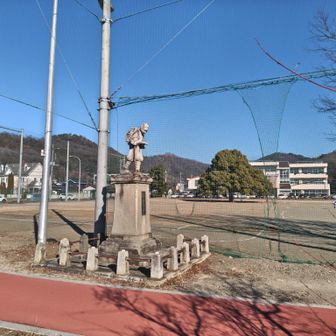 二宮金次郎像を久しぶりに見た