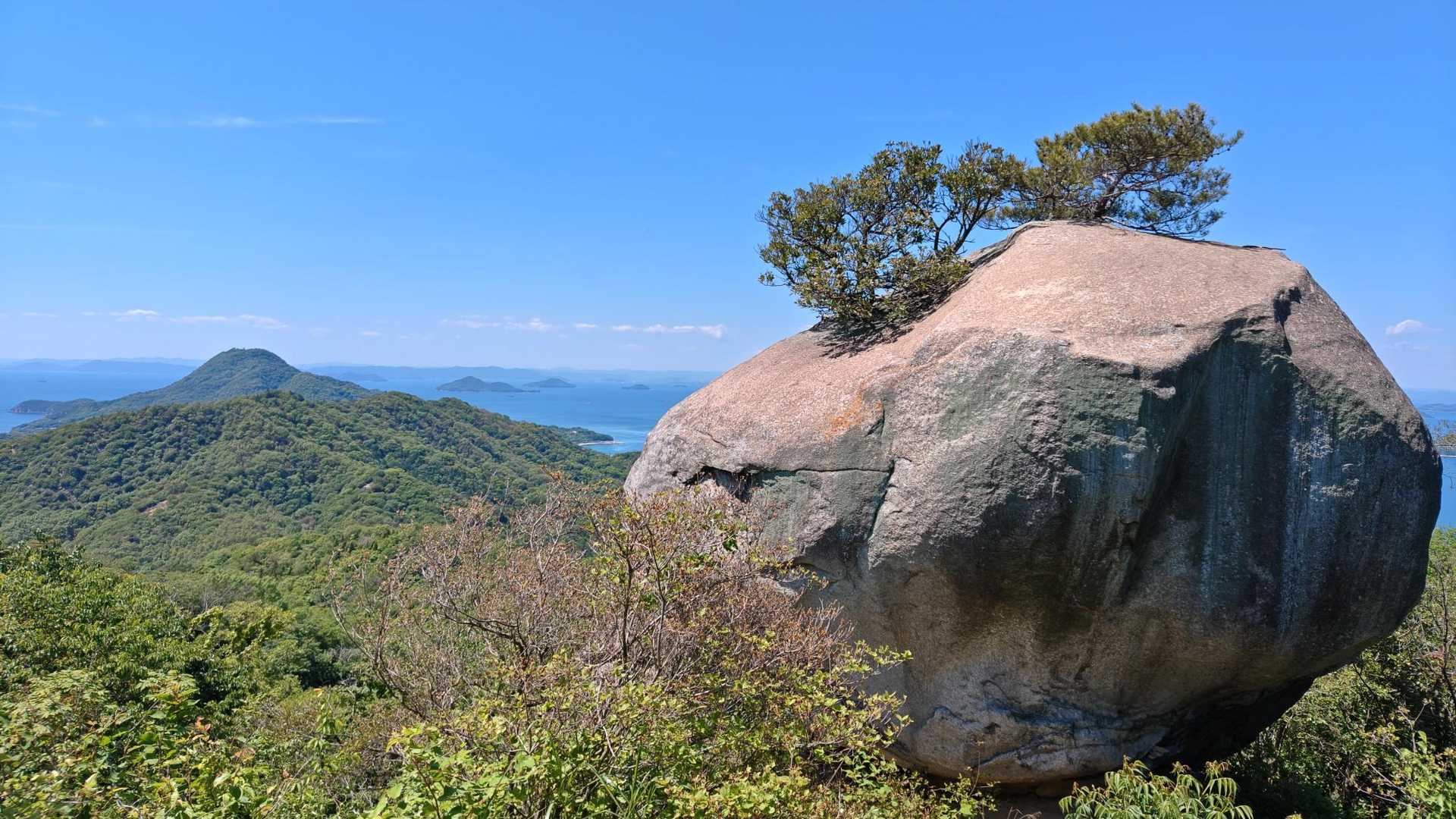 今日の海は特に青かった🩵 〜 博智山・妙見山・横峯山・立石山・一服山