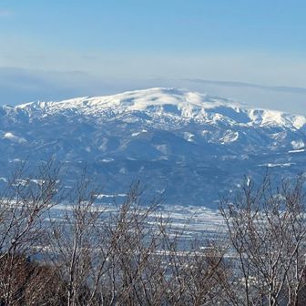 三沢山から見る月山😍