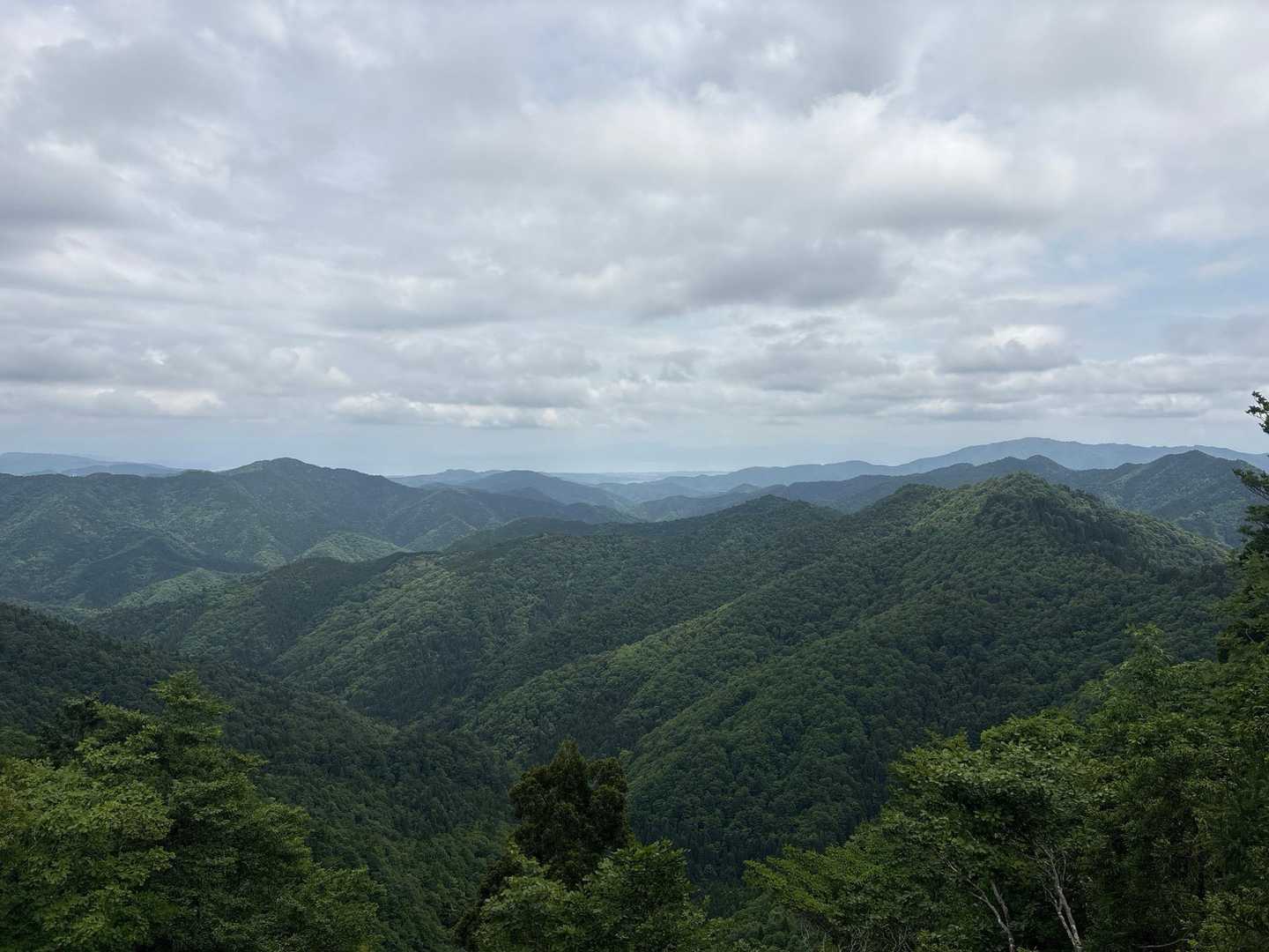 遠くに見えるのは蓬莱山かな❓