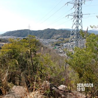展望岩から南アルプス広島