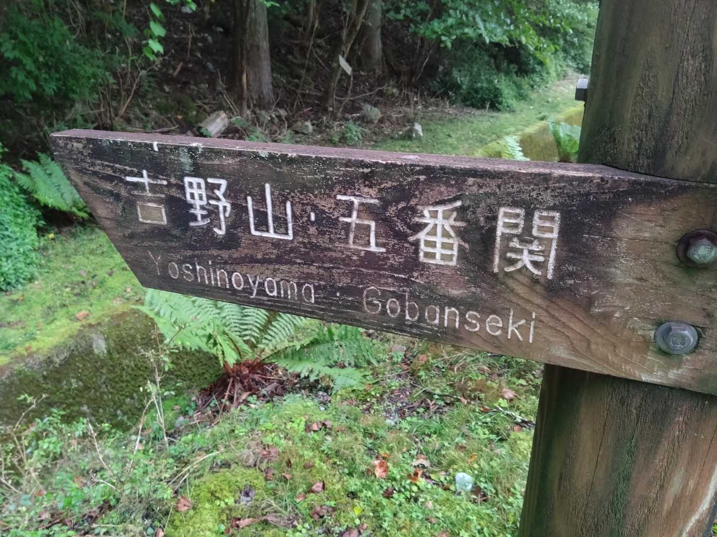 五番関へ
ＳＴＡＲＴ