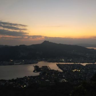 五剣山方面。