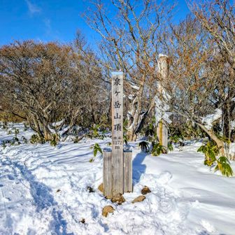 🏔️泉ヶ岳登頂👍　
