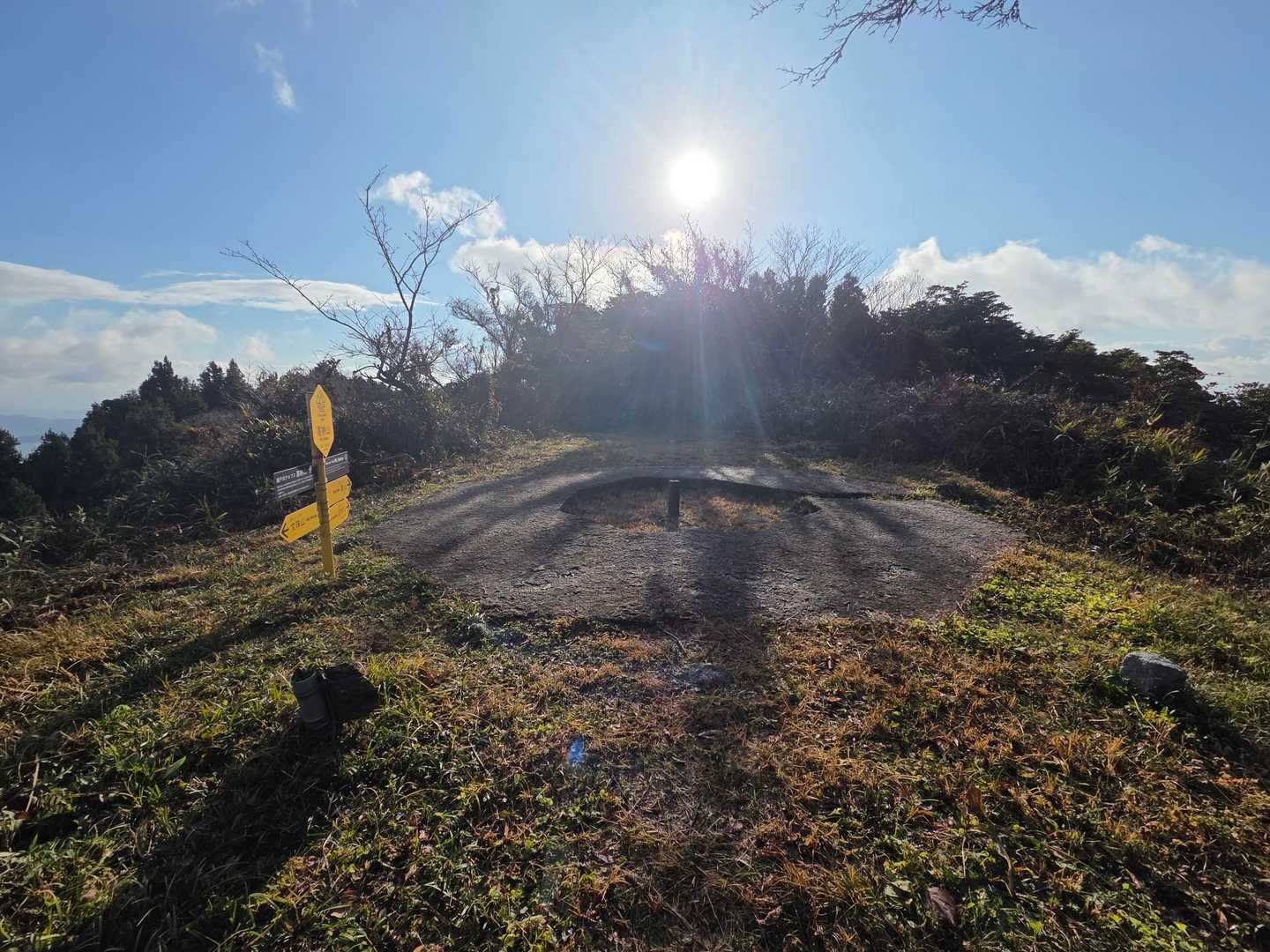 山頂到着