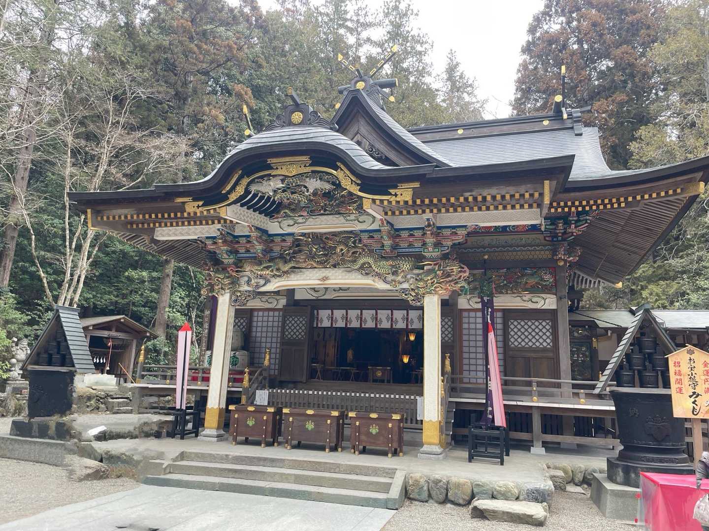 ⛩宝登山神社にもご挨拶