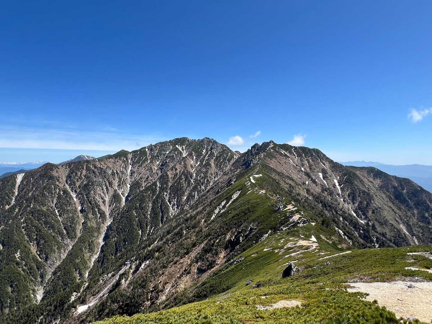やったぜ！コスモ💫サーキット 越百山〜仙崖嶺〜南駒ヶ岳 / ハスクさんの木曽駒ヶ岳・空木岳・越百山の活動日記 | YAMAP / ヤマップ