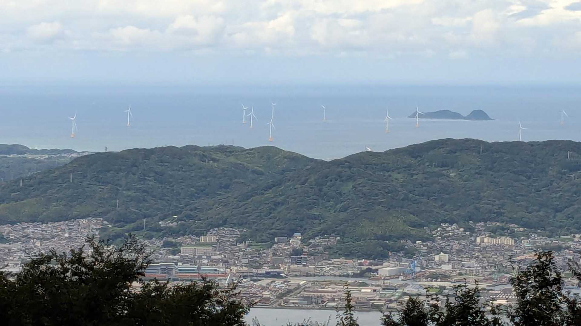 少し霞んで👀
