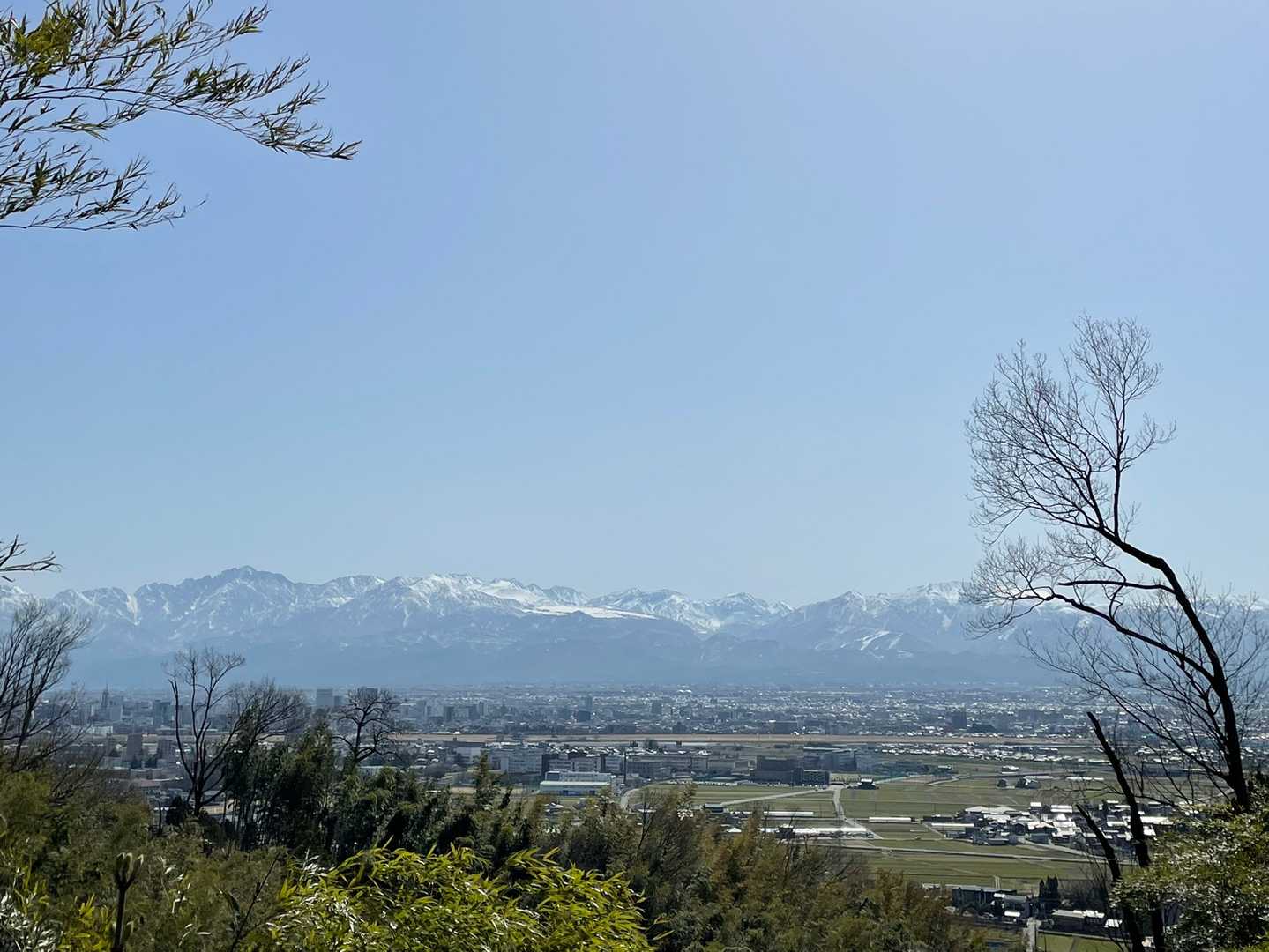 呉羽芝生公園-城山 往復コースの写真