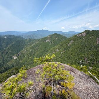 天空岩からの眺望