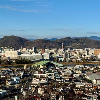 弁天山からの展望