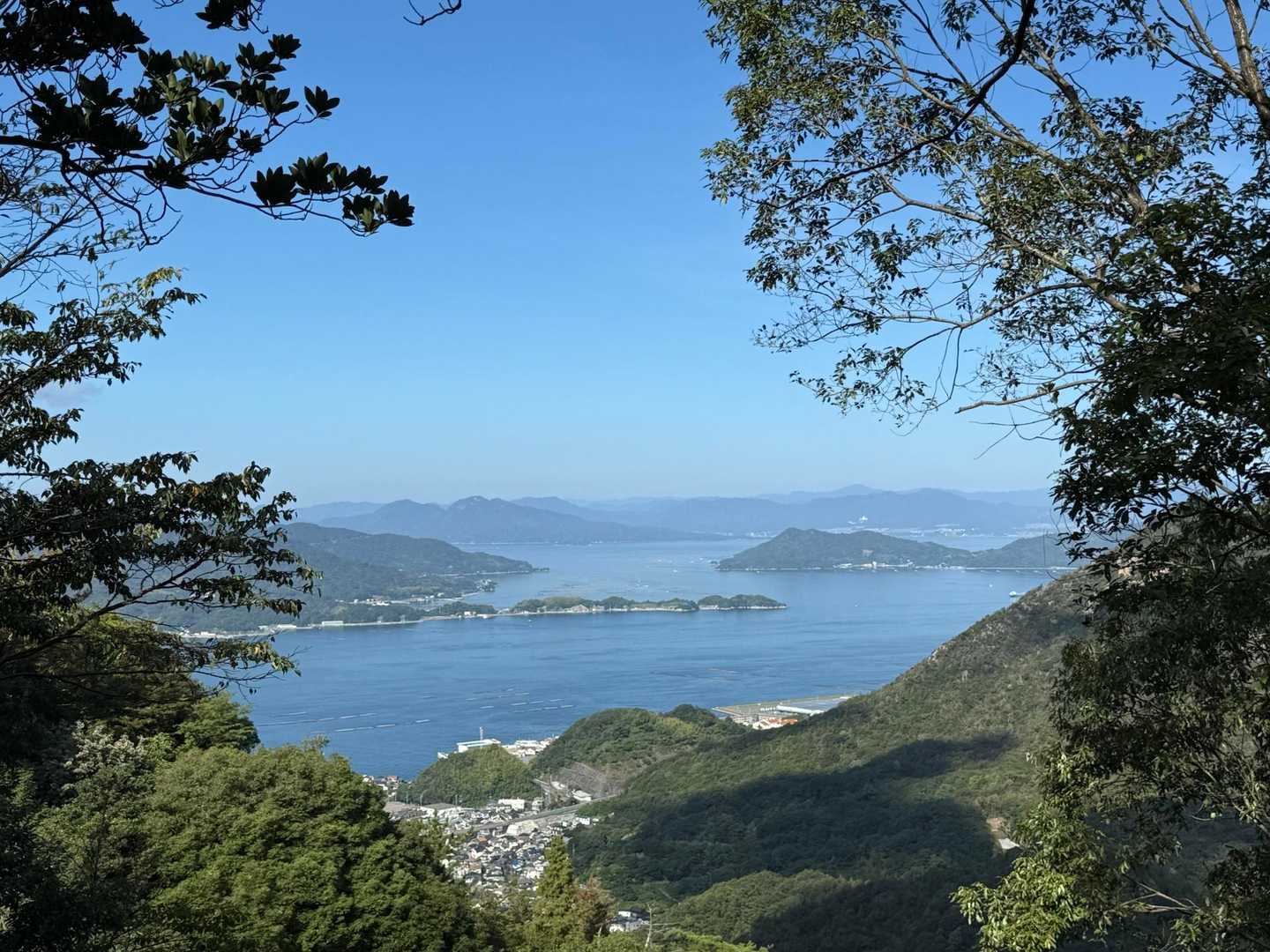 お久しぶりのしまなみ
綺麗だよね✨