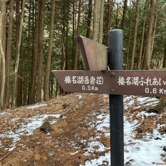 榛名湖湖畔まであと0.5kmです。もう目の前です。