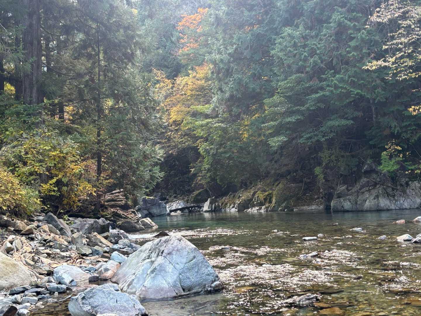 付知峡駐車場発着｜付知峡周回コースの写真