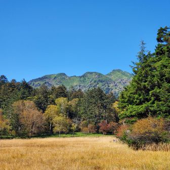 登って下りてきた燧ケ岳