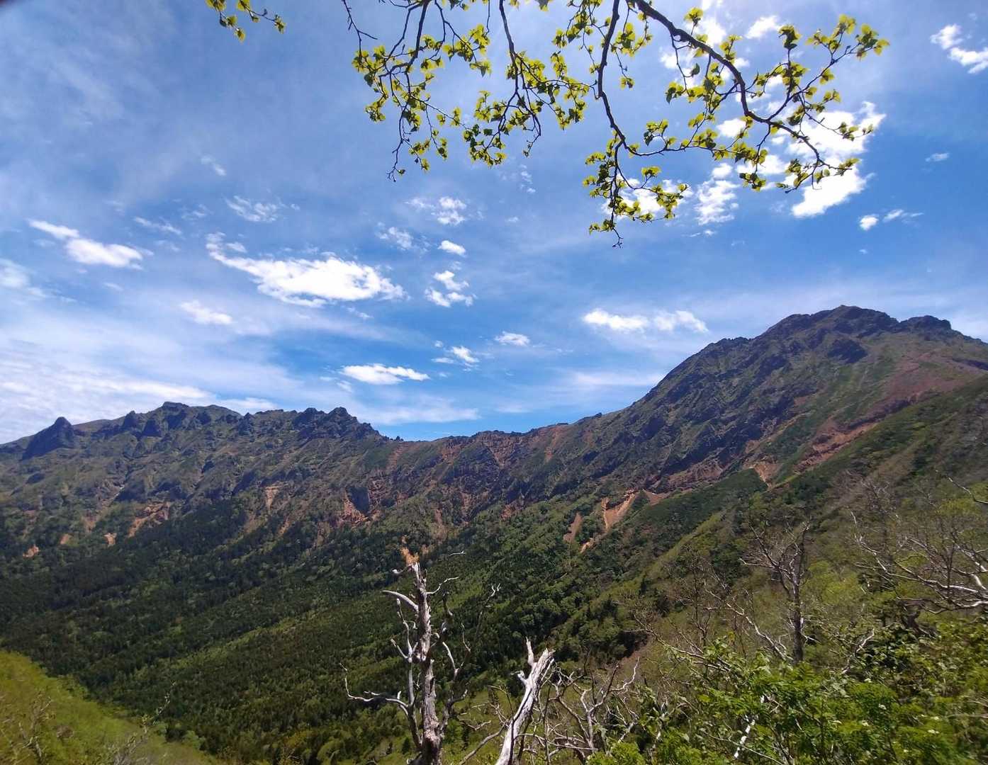 硫黄岳、横岳から赤岳の稜線も歩いてみたい