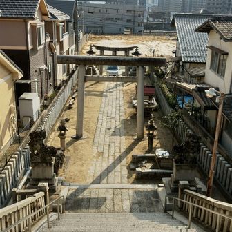 境内の階段を降りれば、YAMAPスタートした地点です☺️