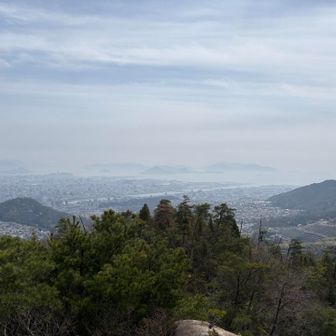 展望岩、霞まくり