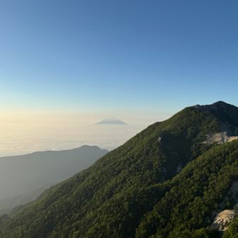 富士山と雲海