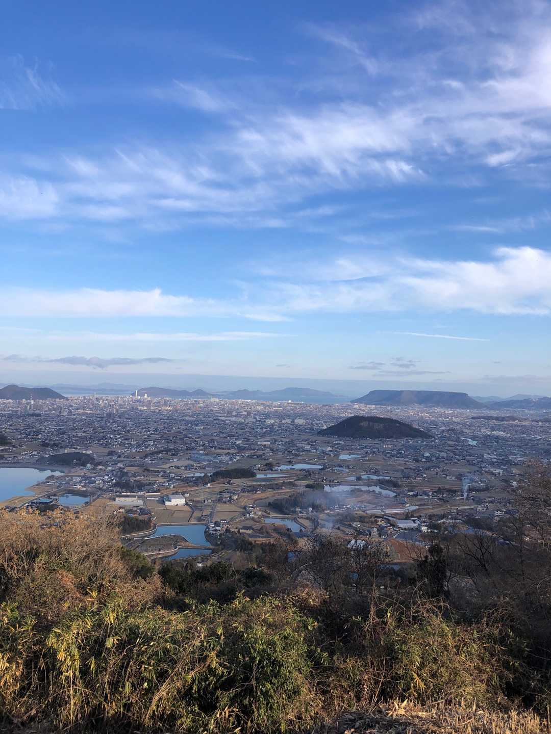 うわー🤩高松市内、屋島方面🤗