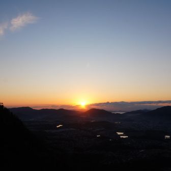 今年も良い初日の出です👍