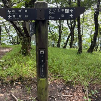 三国山…縦走でした