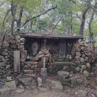 岩倉山へと寄って帰ります