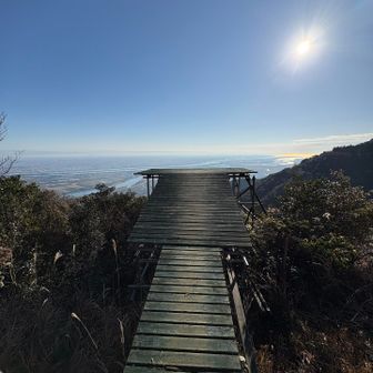 パラグライダー発射台からのながめは最高😃