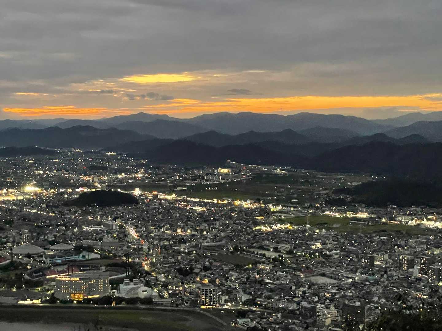 妙見峠-金華山-山頂駅 周回コースの写真