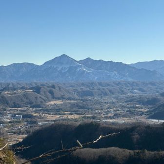 秩父の夜祭にこちらの武甲山から見た花火