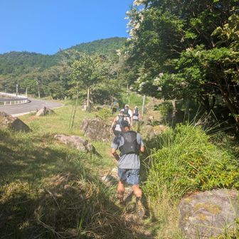 最初だけついて行く