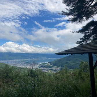 久しぶりに青空見ました♪♪( ^ω^ )
でも八ヶ岳は雲の中…