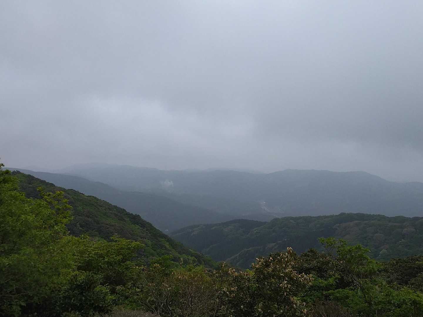 矢筈峠付近からの眺望✨